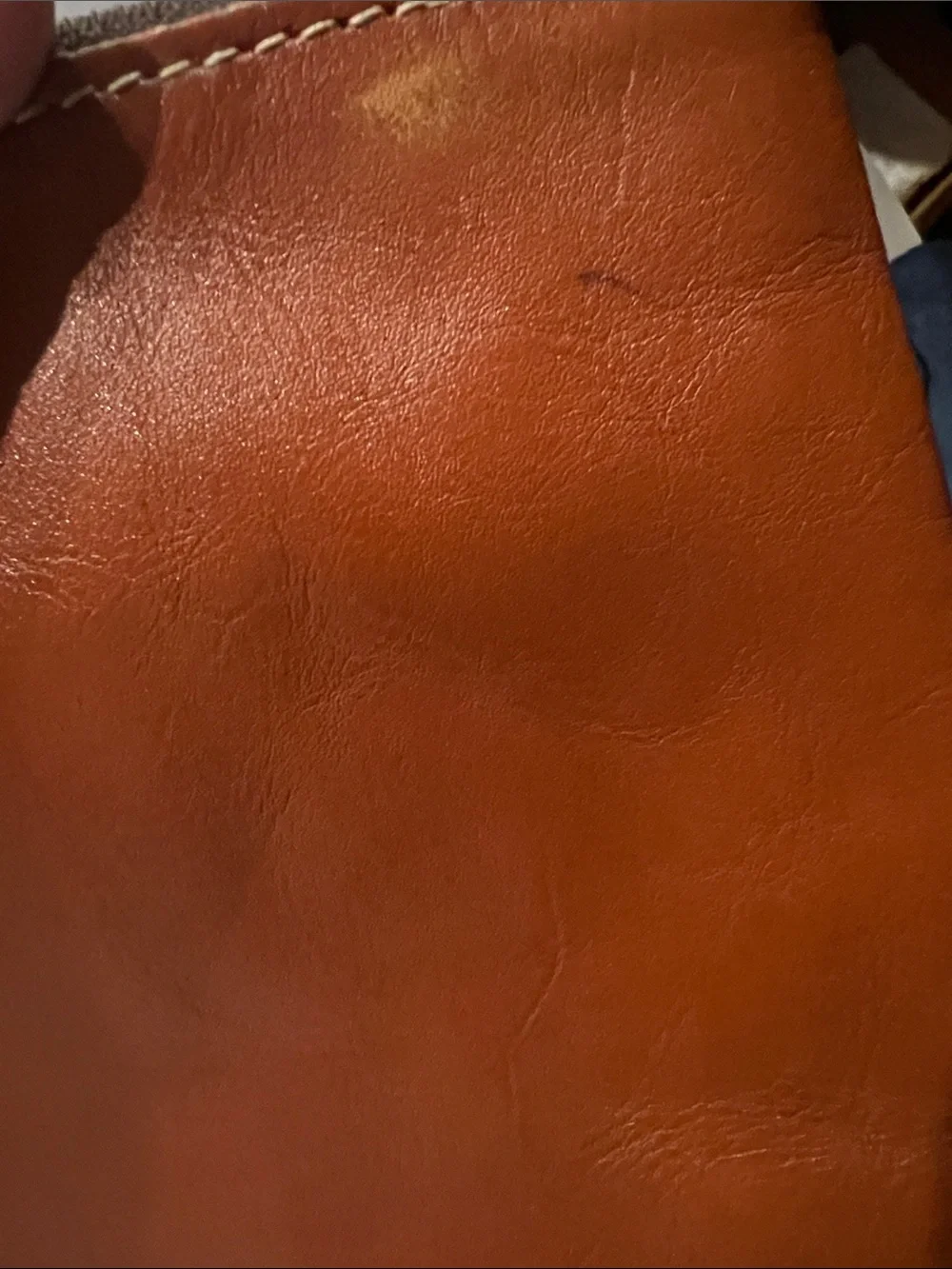 Patricia Nash Brown Leather Wristlet Clutch